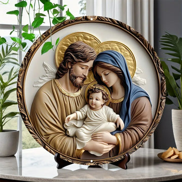Catholic Decoration Holy Family in Harmony